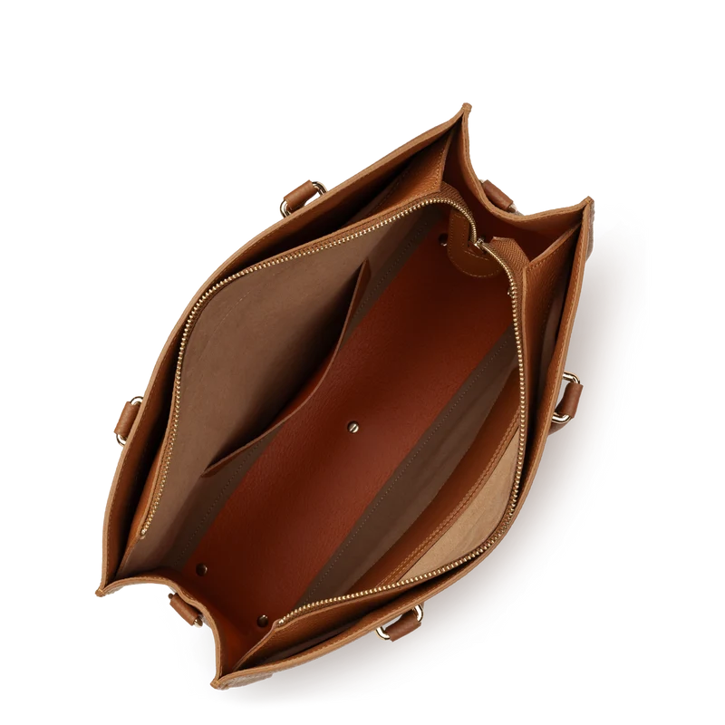 Grand sac cabas main - Foulonné Double DAILY