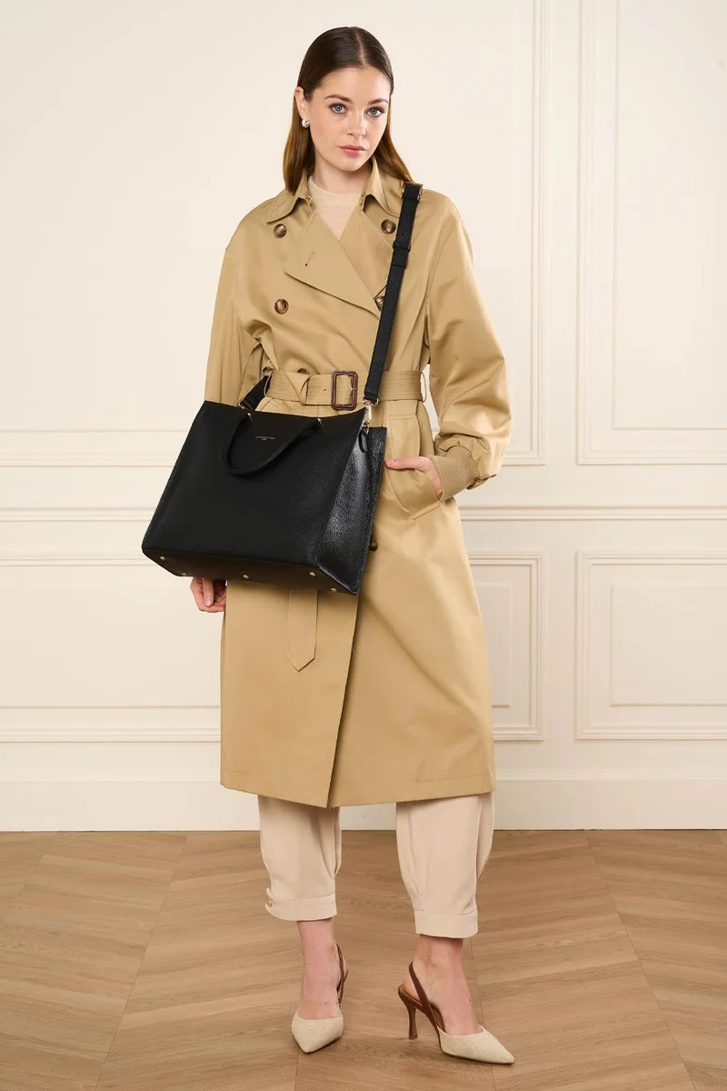 Grand sac cabas main - Foulonné Double DAILY