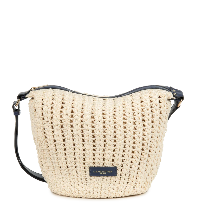 Grand sac seau - Tressé coton
