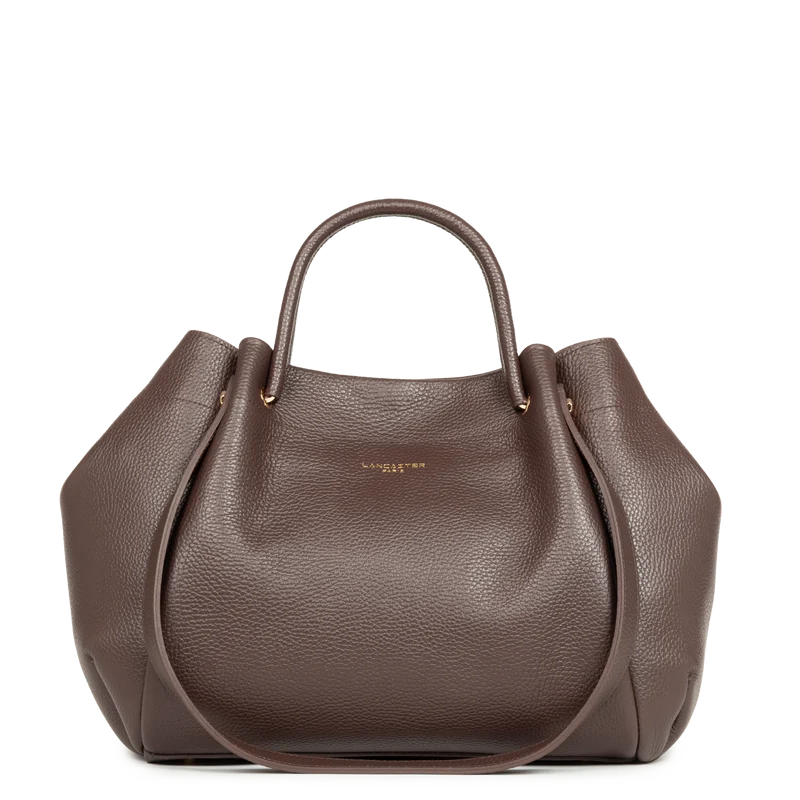 Très grand sac cabas épaule - Foulonné Double LOUISA