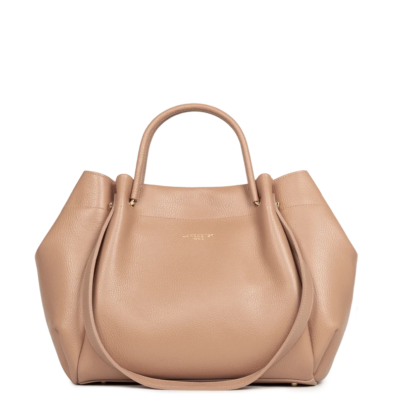 Très grand sac cabas épaule - Foulonné Double LOUISA