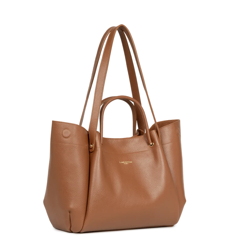 Très grand sac cabas épaule - Foulonné Double LOUISA