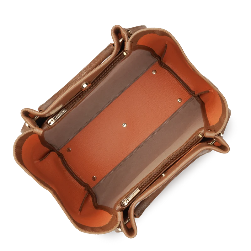 Très grand sac cabas épaule - Foulonné Double LOUISA