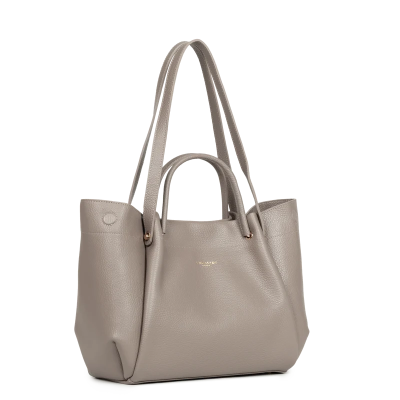 Très grand sac cabas épaule - Foulonné Double LOUISA