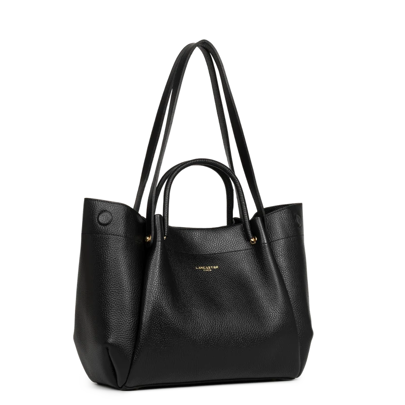 Très grand sac cabas épaule - Foulonné Double LOUISA