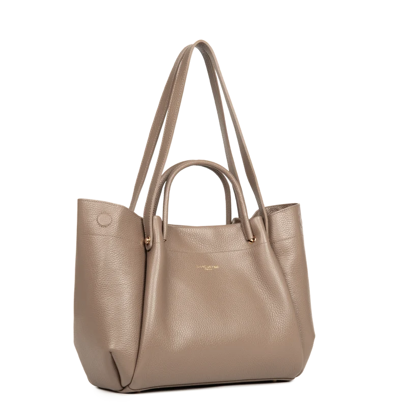 Très grand sac cabas épaule - Foulonné Double LOUISA