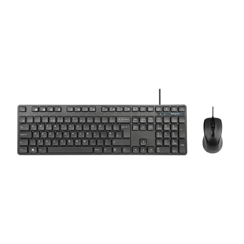 Combo de teclado y ratón con cable de tamaño normal (Reino Unido)