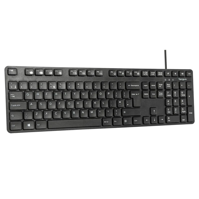 Combo de teclado y ratón con cable de tamaño normal (Reino Unido)