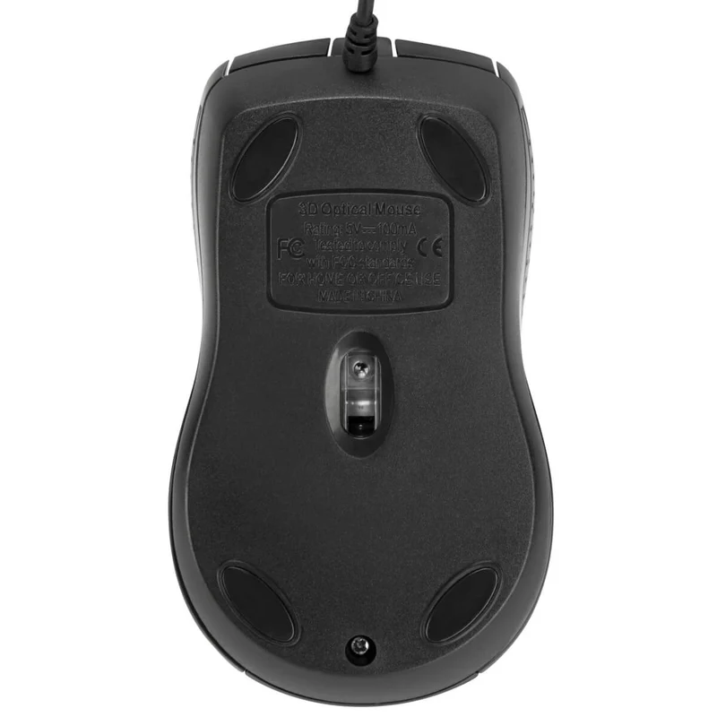 Combo de teclado y ratón con cable de tamaño normal (Reino Unido)