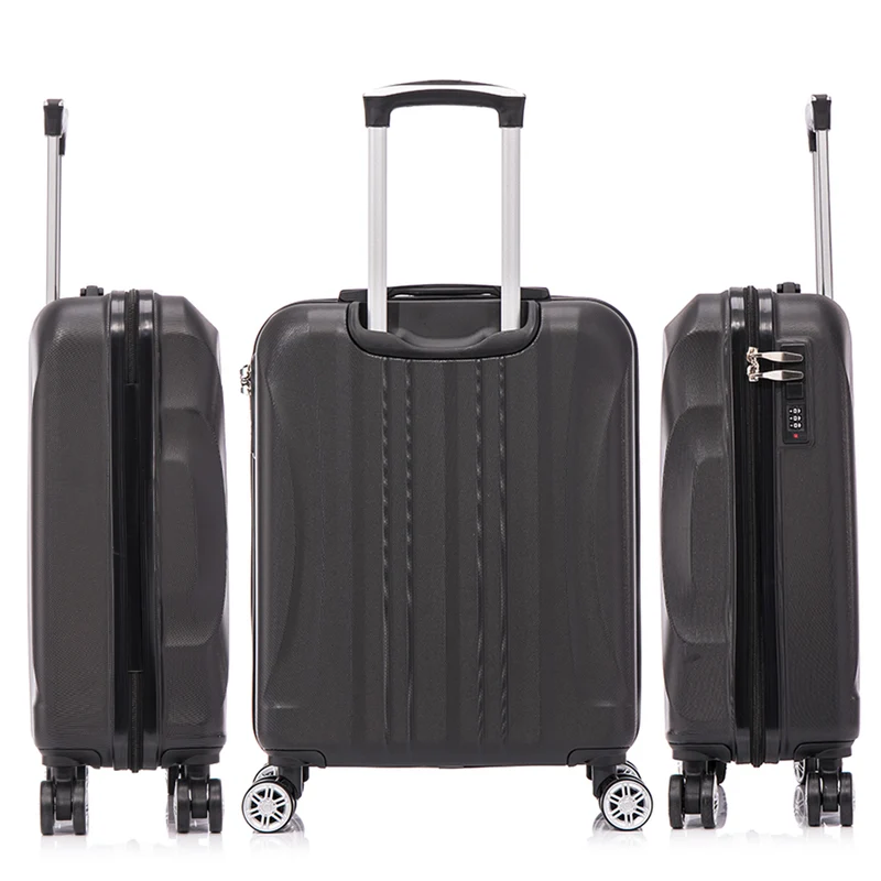 Raykong Maleta Cabina ABS 55x40x20cm (44L) - 20 Pulgadas Negro - Waves