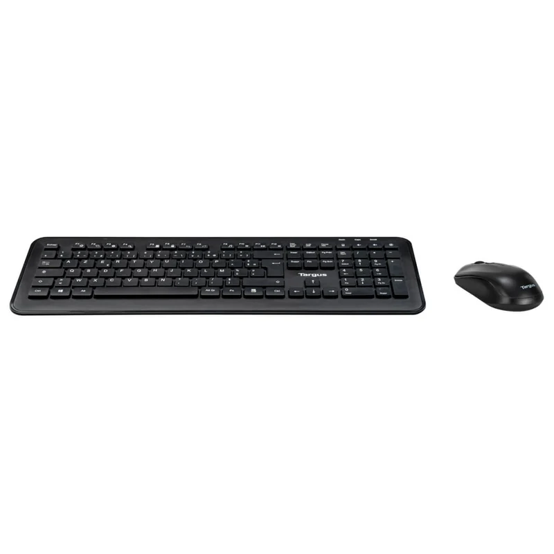 Targus® Full-size Wireless Keyboard and Mouse Combo - Negro (Francés)