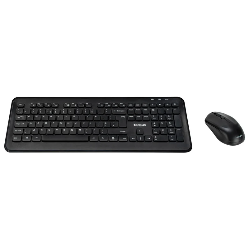 Targus® Full-size Wireless Keyboard and Mouse Combo - Negro (nórdico)