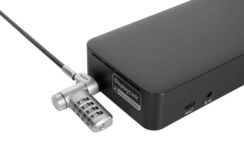 DEFCON® Ultimate Cable Combinado Serializado Universal Candado con Cabezal Adaptable Slimline Candado - (Paquete B2B 25)