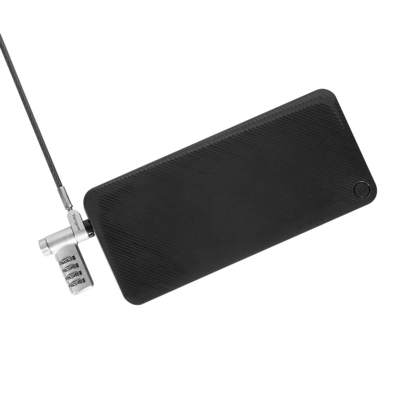 DEFCON® Ultimate Cable Combinado Serializado Universal Candado con Cabezal Adaptable Slimline Candado - (Paquete B2B 25)