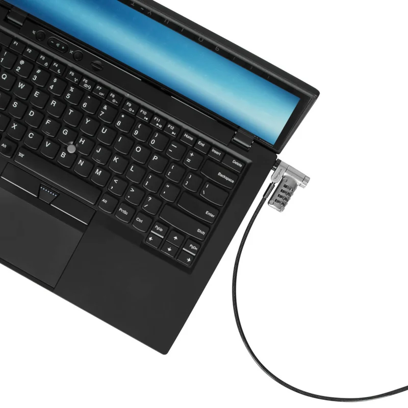 DEFCON® Ultimate Cable Combinado Serializado Universal Candado con Cabezal Adaptable Slimline Candado - (Paquete B2B 25)