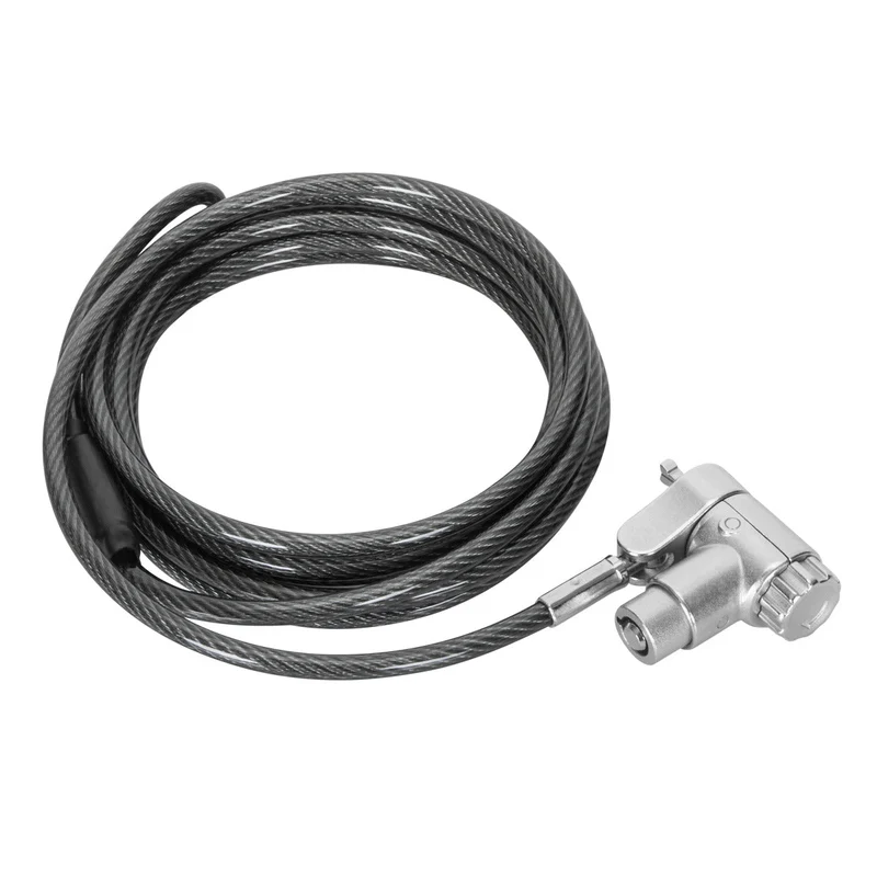 DEFCON® Ultimate Cable con Llave Maestra Universal Candado con Cabezal Adaptable Slimline Candado - (Paquete B2B 25)