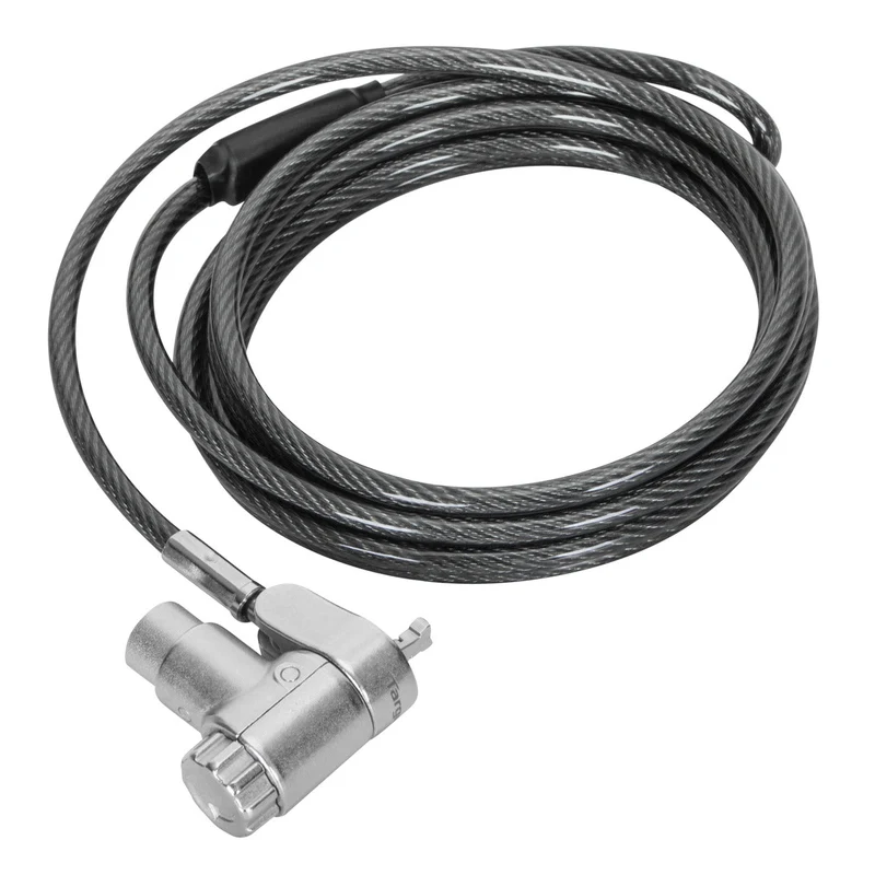 DEFCON® Ultimate Cable con Llave Maestra Universal Candado con Cabezal Adaptable Slimline Candado - (Paquete B2B 25)