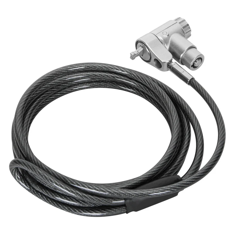 DEFCON® Ultimate Cable con Llave Maestra Universal Candado con Cabezal Adaptable Slimline Candado - (Paquete B2B 25)