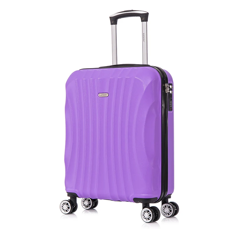 Raykong Maleta Cabina ABS 55x40x20cm (44L) - 20 Pulgadas Morada - Waves