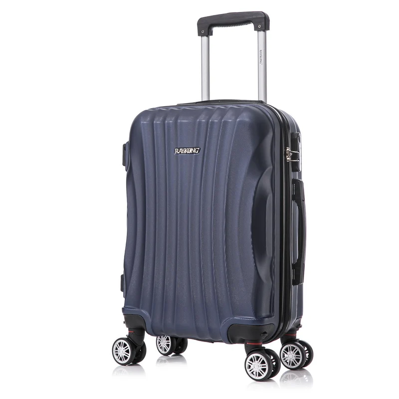 Raykong Maleta Cabina ABS 55x38x23cm 44L - 20 Pulgadas AzulMarino- Waves
