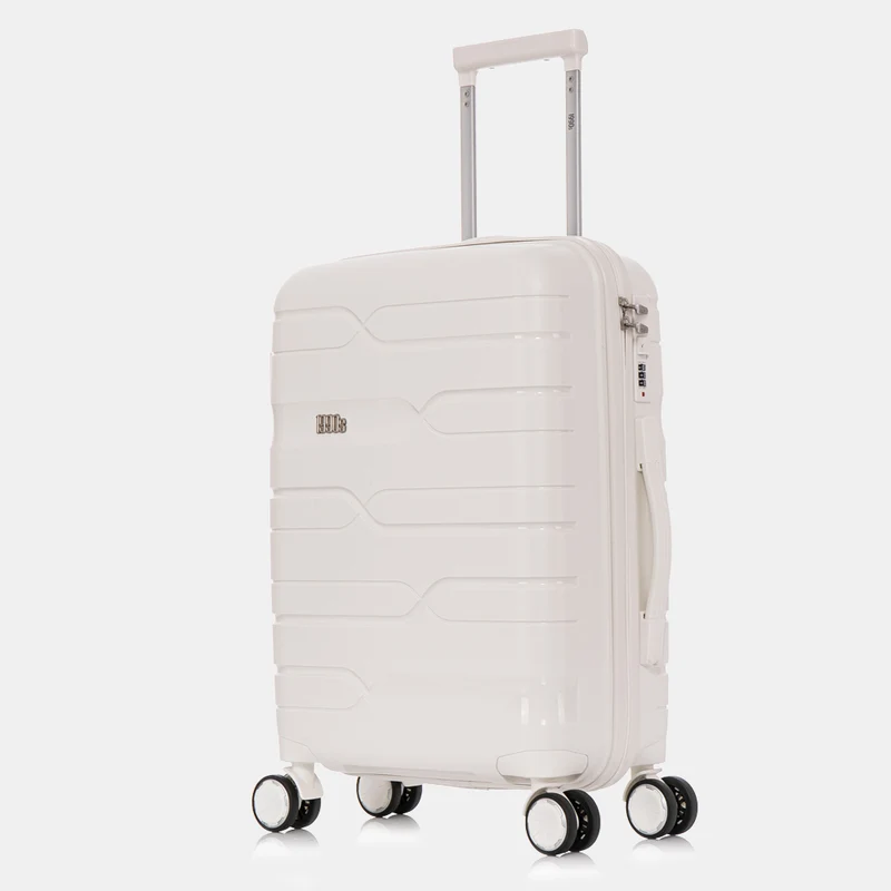 1990s Maleta Grande extensible 75cm - Bass (Blanco)