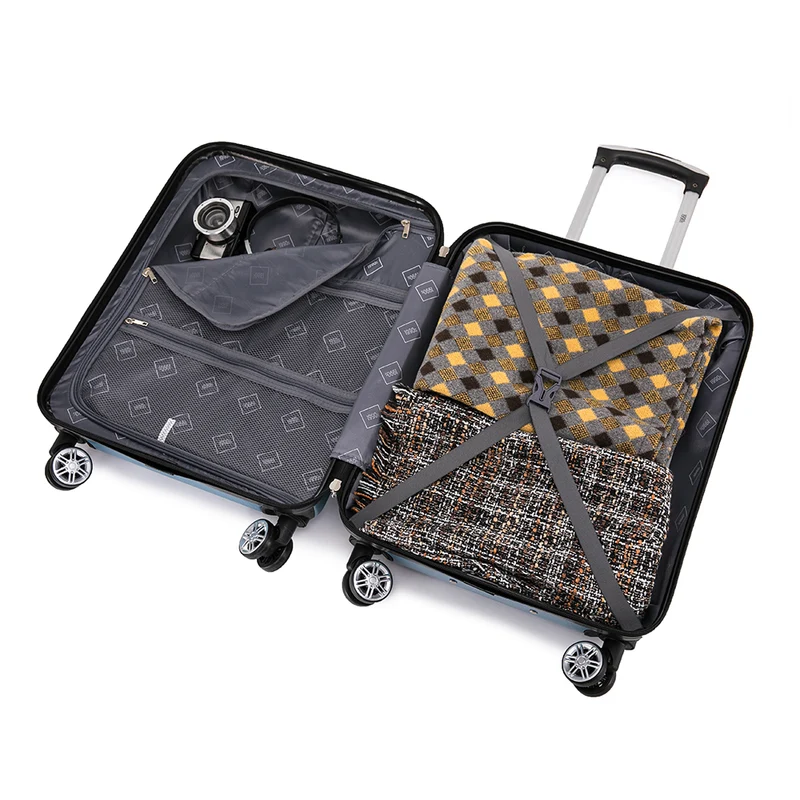 Maleta Cabina 55x40x20cm Policarbonato (44L) - 20 Pulgadas Azul