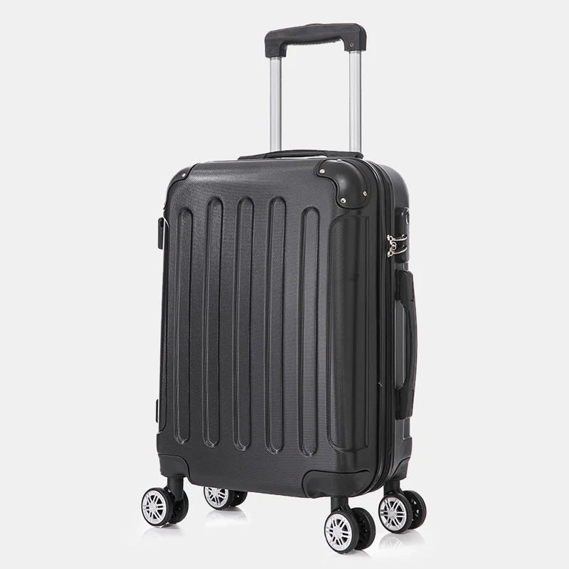 Maleta Cabina ABS 55x40x20cm 44L - 20 Pulgadas Negro - Marina