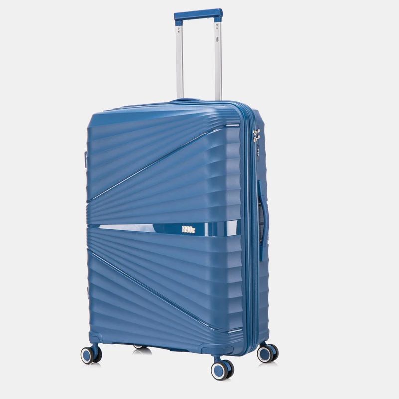 1990s Maleta Grande extensible 75cm Choco Azul marino