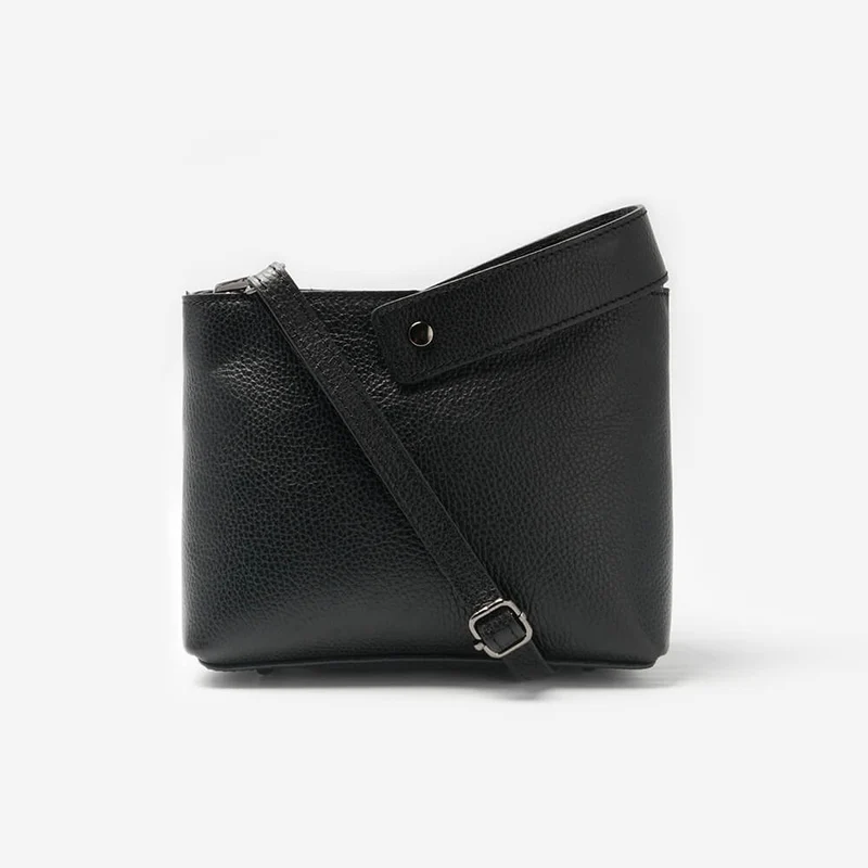 Bolso de mano de piel para mujer con asa giratoria Lauren