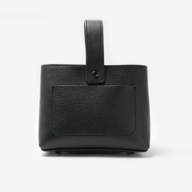Bolso de mano de piel para mujer con asa giratoria Lauren