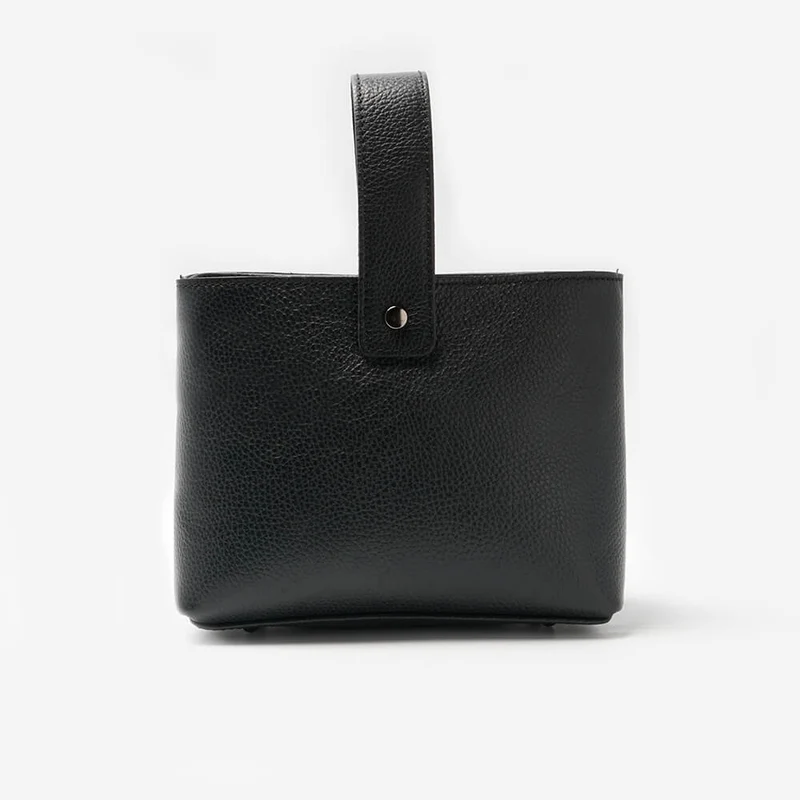 Bolso de mano de piel para mujer con asa giratoria Lauren