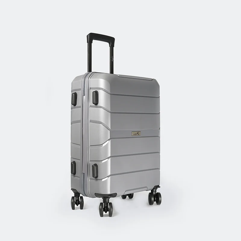 Maleta de cabina de XS/S 10kg 50cm/55cm de Polipropileno Steven Gris