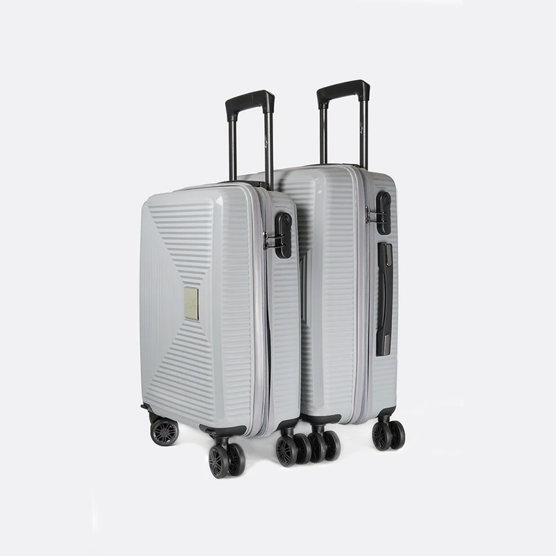 Maleta de cabina XS-10kg-50cm/S-15kg-55cm de Polipropileno Jonny Gris