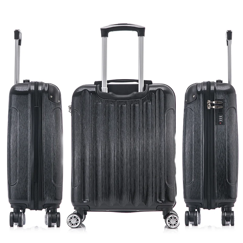 Maleta Cabina 55x40x20cm Policarbonato (44L) - 20 Pulgadas - Negro