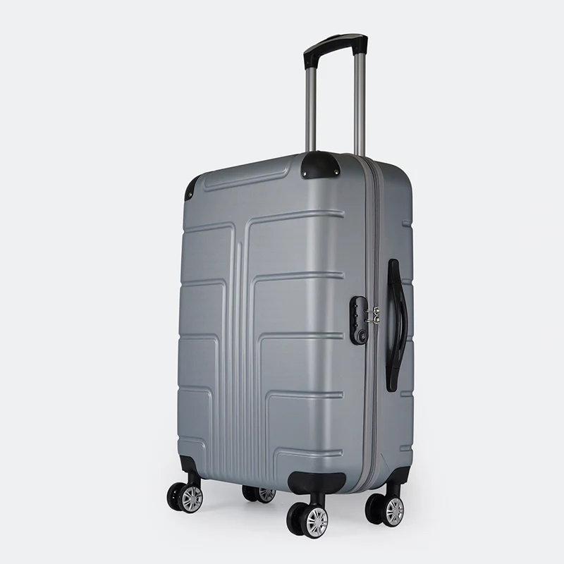 Maleta de cabina de S-15kg-55cm / M-20kg- 62cm de ABS Empire Plateado