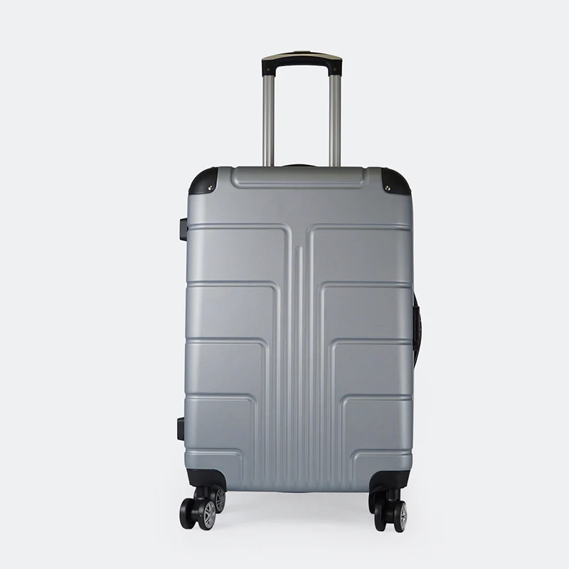 Maleta de cabina de S-15kg-55cm / M-20kg- 62cm de ABS Empire Plateado