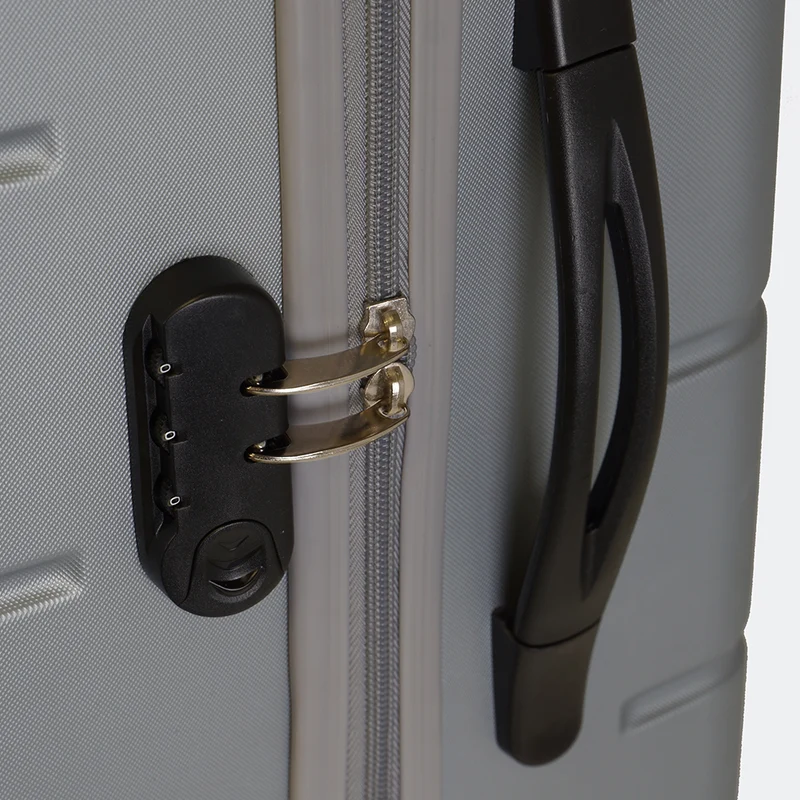 Maleta de cabina de S-15kg-55cm / M-20kg- 62cm de ABS Empire Plateado