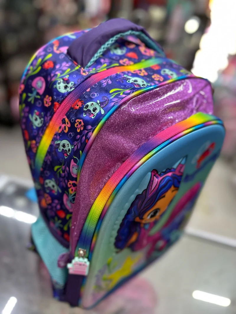 Mochila kinder gaby sirena tornasol Fotorama