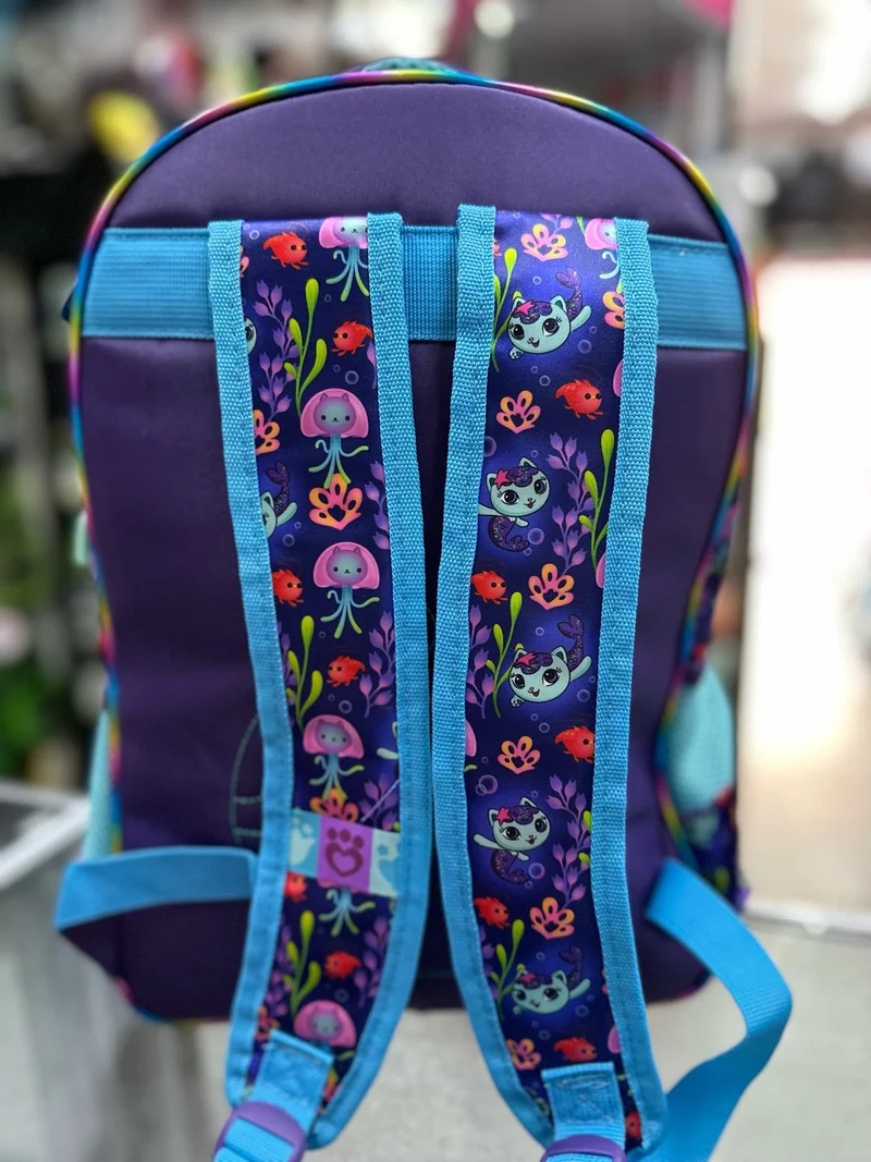 Mochila kinder gaby sirena tornasol Fotorama