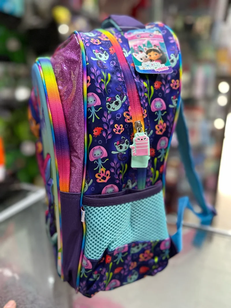 Mochila kinder gaby sirena tornasol Fotorama