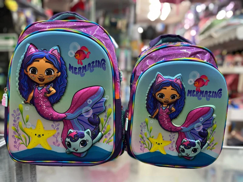 Mochila kinder gaby sirena tornasol Fotorama