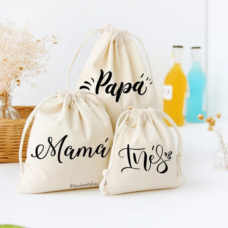 Pack bolsitos de tela personalizados
