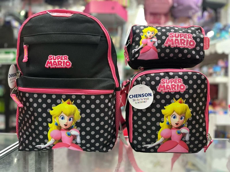 Combo primaria peach puntos negro Chenson