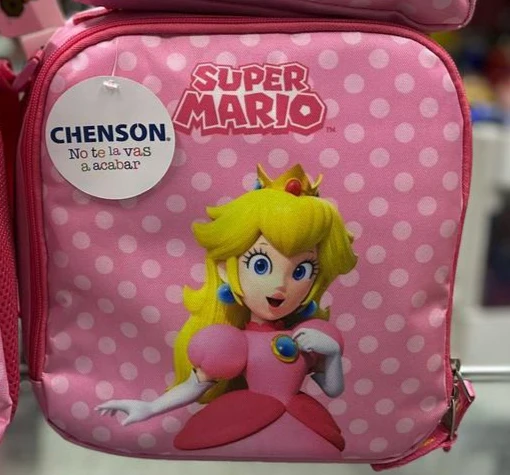 Combo primaria peach puntos rosa Chenson