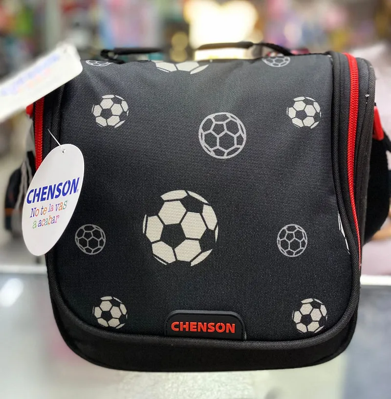 Lonchera balones de fútbol Chenson