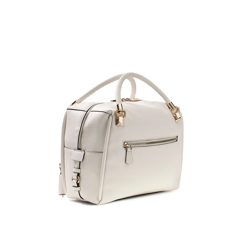 Bolso GUESS N Danya Satchel BG991806 Off White
