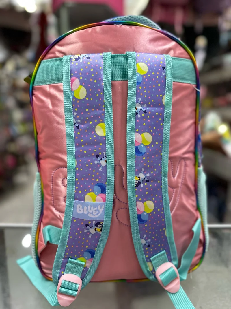 Mochila primaria Bluey y bingo fotorama