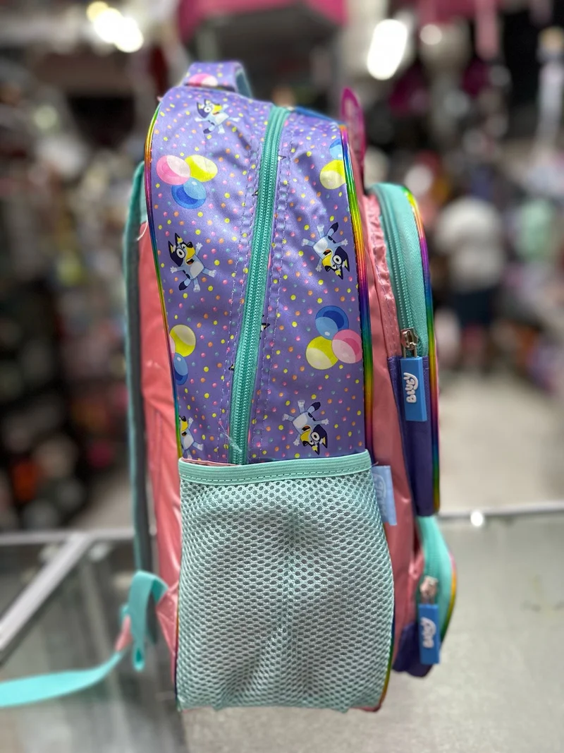 Mochila primaria Bluey y bingo fotorama