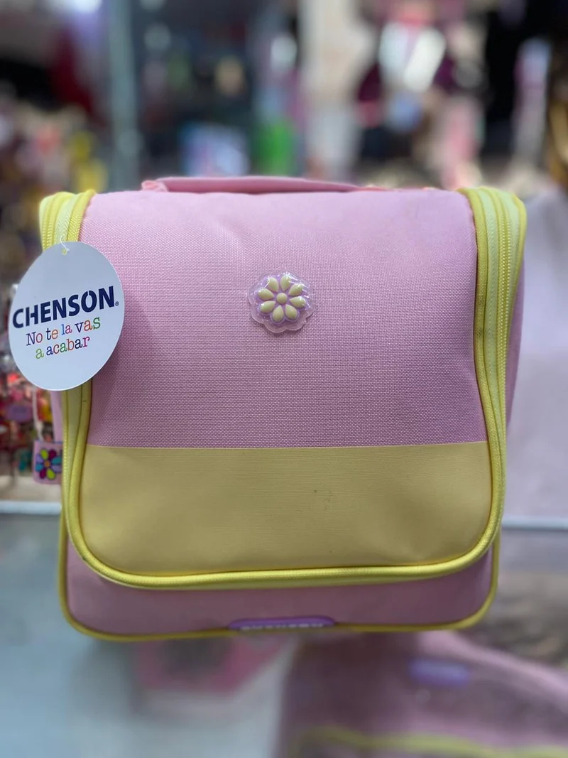 Lonchera juvenil clásica rosa chenson
