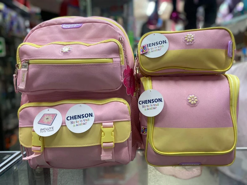 Combo juvenil clásico rosa chenson